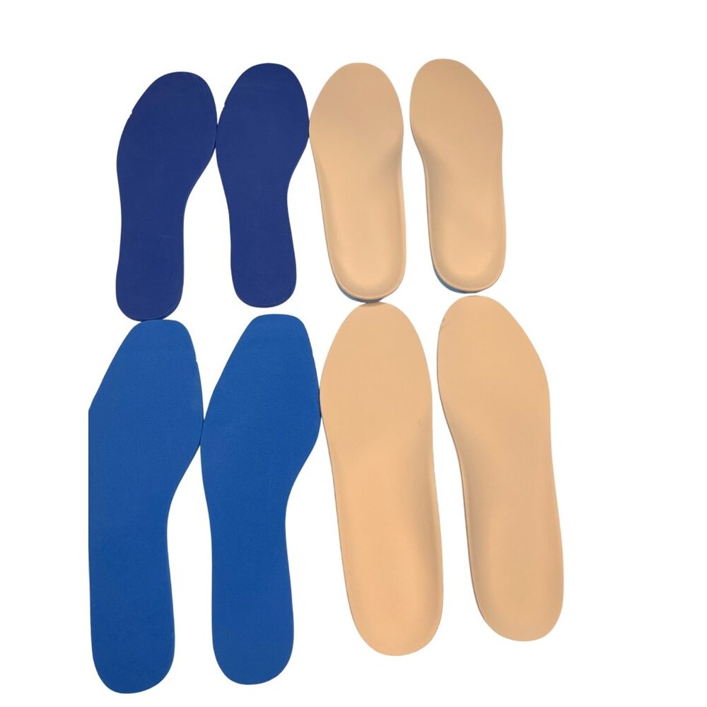 Propet Mens Orthotic Insoles M11 Blue & Tan Durable Comfort 48e